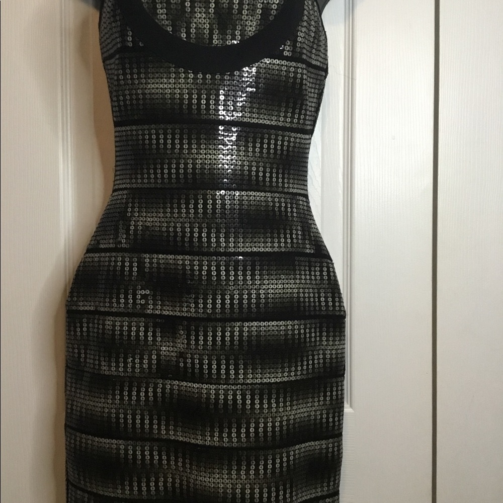 Herve Leger sequin bandage dress. NWOT